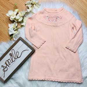 🌻Janie & Jack Lamb Wool Mix Sweater Dress 18-24